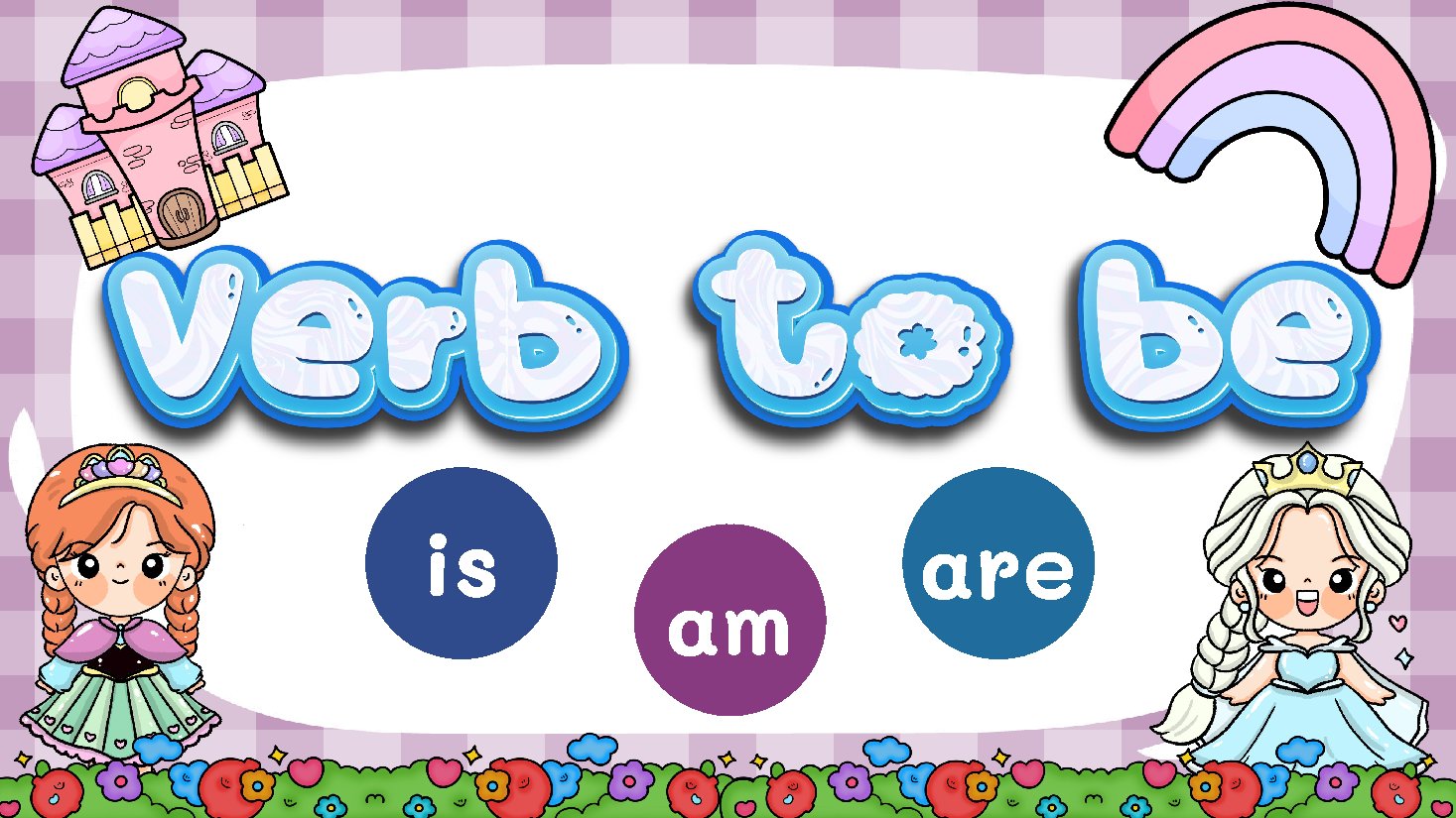 สไลด์แรกของสื่อนำเสนอ Verb to be